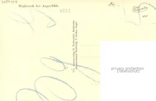 AK / Ansichtskarte Hoeglwoerth Panorama Hoeglwoerth