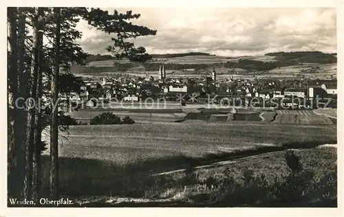 AK / Ansichtskarte Weiden_Oberpfalz Panorama Weiden Oberpfalz