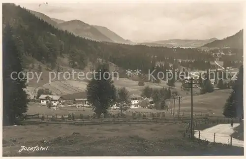 AK / Ansichtskarte Josefstal Panorama Josefstal