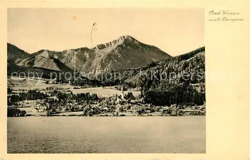 AK / Ansichtskarte Bad_Wiessee Panorama Kampen Bad_Wiessee