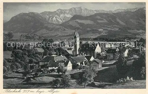 AK / Ansichtskarte Blaichach_Allgaeu Panorama Blaichach_Allgaeu