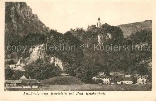 AK / Ansichtskarte Bad_Reichenhall Pankratz Karlstein Bad_Reichenhall