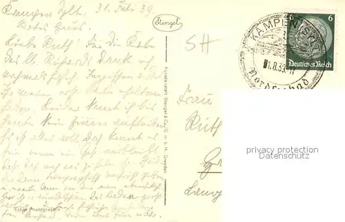 AK / Ansichtskarte Kampen_Sylt Strandburgen Kampen Sylt