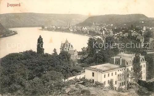 AK / Ansichtskarte Boppard_Rhein Panorama Boppard Rhein