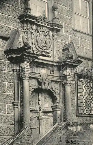 AK / Ansichtskarte Zeilitzheim Schloss Portal Zeilitzheim