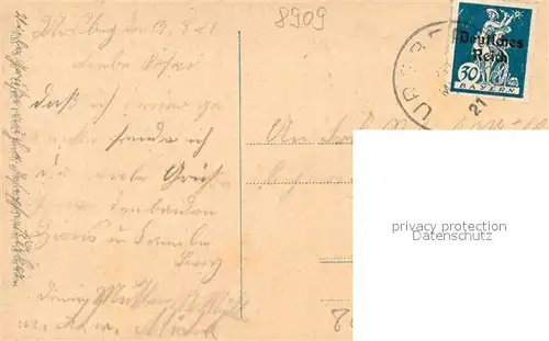 AK / Ansichtskarte Ursberg Wohltaetigkeitsanstalten Ursberg