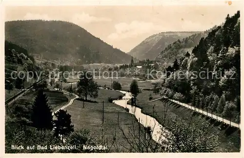AK / Ansichtskarte Bad_Liebenzell Nagoldtal Bad_Liebenzell