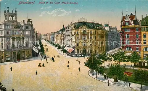 AK / Ansichtskarte Duesseldorf Graf Adolf Strasse Duesseldorf