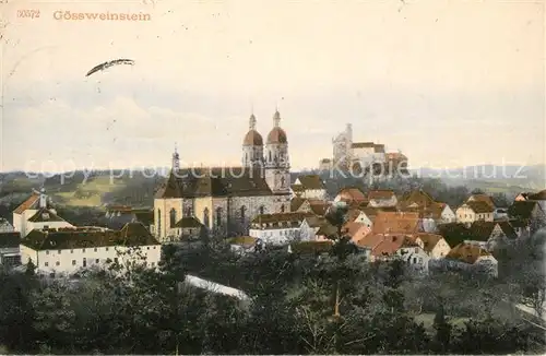 AK / Ansichtskarte Goessweinstein Schloss Kirche Goessweinstein
