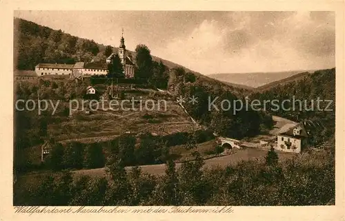 AK / Ansichtskarte Mariabuchen Wallfahrtskirche Buchenmuehle Mariabuchen