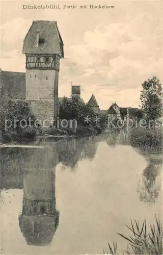 AK / Ansichtskarte Dinkelsbuehl Hauketurm Dinkelsbuehl