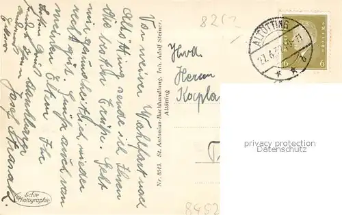 AK / Ansichtskarte Altoetting Kapellenplatz  Altoetting