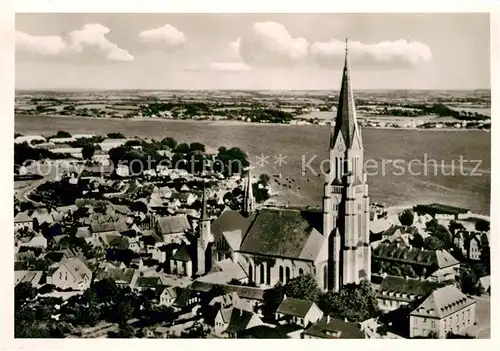 AK / Ansichtskarte Schleswig_Holstein Fliegeraufnahme St. Petri Dom Schleswig_Holstein