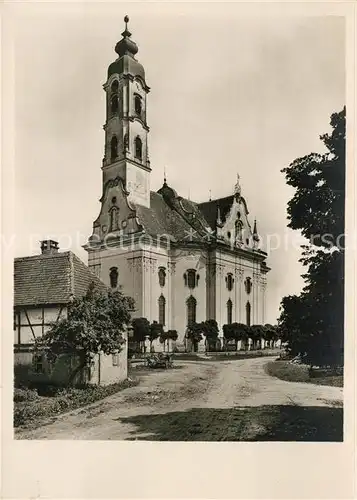 AK / Ansichtskarte Steinhausen_Rottum Wallfahrtskirche Steinhausen Rottum