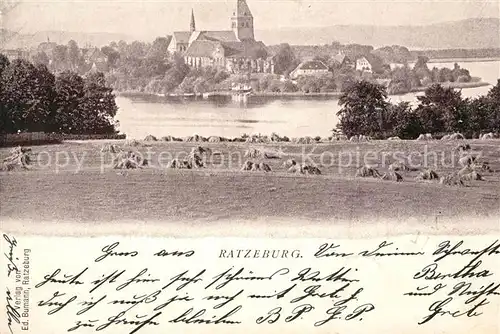 AK / Ansichtskarte Ratzeburg Panorama Ratzeburg