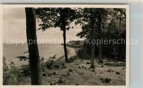 AK / Ansichtskarte Groemitz_Ostseebad Blick vom Hohen Ufer Groemitz_Ostseebad