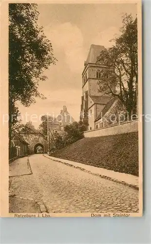 AK / Ansichtskarte Ratzeburg Dom Steintor Ratzeburg