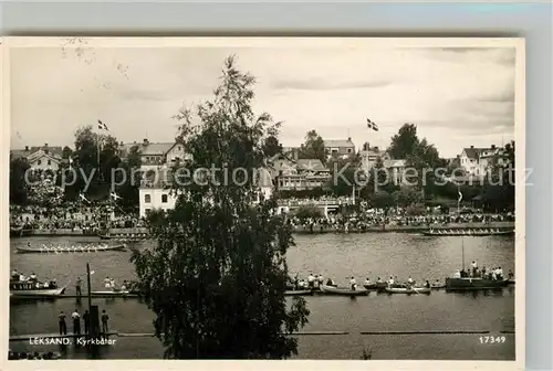 AK / Ansichtskarte Leksand Kyrkbalar Leksand