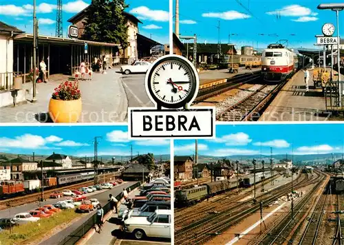 AK / Ansichtskarte Bebra Bahnhof Bebra
