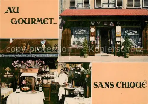 AK / Ansichtskarte Strasbourg_Alsace Courmet Sans Chique Strasbourg Alsace