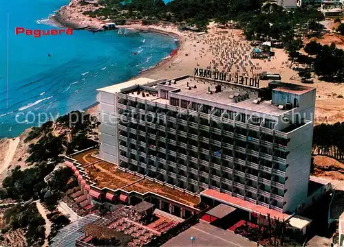 AK / Ansichtskarte Paguera_Mallorca_Islas_Baleares Fliegeraufnahme Hotel Lido Park Paguera_Mallorca