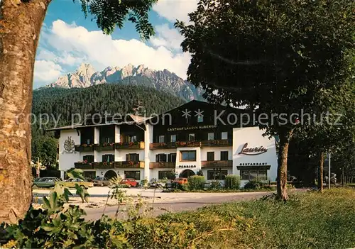 AK / Ansichtskarte Toblach_Suedtirol Pension Laurin  Toblach_Suedtirol