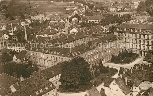 AK / Ansichtskarte Ansbach_Mittelfranken Schloss Regierungssitz von Mittelfranken Fliegeraufnahme Ansbach Mittelfranken