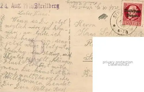 AK / Ansichtskarte Streitberg_Oberfranken Teilansicht mit Burgruine Fraenkische Schweiz Streitberg Oberfranken