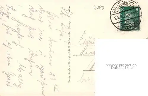 AK / Ansichtskarte Bad_Liebenzell Partie im Kurpark Uferweg an der Nagold Bad_Liebenzell