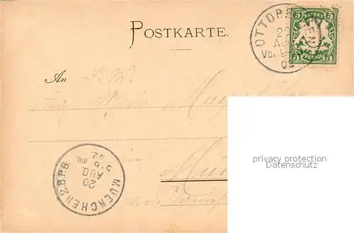 AK / Ansichtskarte Ottobeuren Inneres der Klosterkirche Fresken Altar Ottobeuren