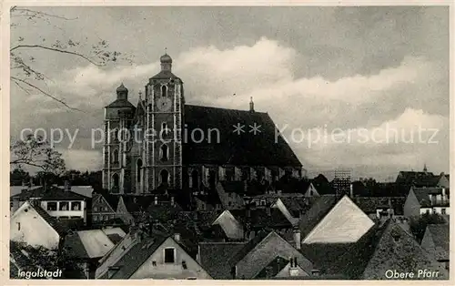 AK / Ansichtskarte Ingolstadt_Donau Altstadt Kirche Ingolstadt_Donau