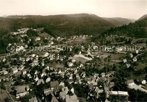 AK / Ansichtskarte Bad_Liebenzell Kurort im Schwarzwald Fliegeraufnahme Bad_Liebenzell