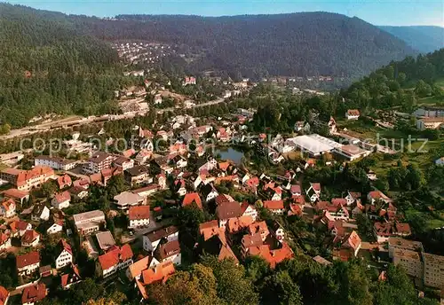 AK / Ansichtskarte Bad_Liebenzell Kurort im Schwarzwald Fliegeraufnahme Bad_Liebenzell