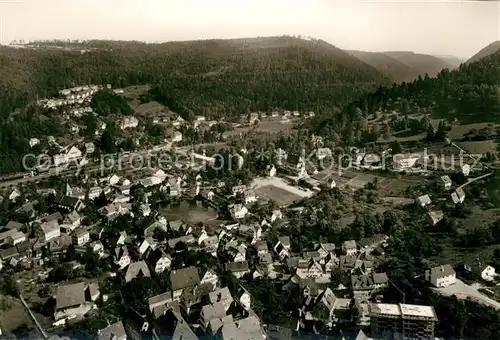 AK / Ansichtskarte Bad_Liebenzell Kurort im Schwarzwald Fliegeraufnahme Bad_Liebenzell