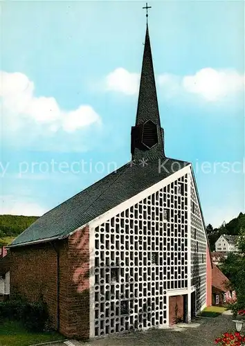 AK / Ansichtskarte Bad_Liebenzell Katholische Kirche St Lioba Kurort im Schwarzwald Bad_Liebenzell