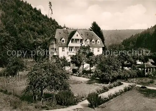 AK / Ansichtskarte Bad_Liebenzell Kurhaus Monbachtal Christliches Erholungsheim Kurort im Schwarzwald Bad_Liebenzell