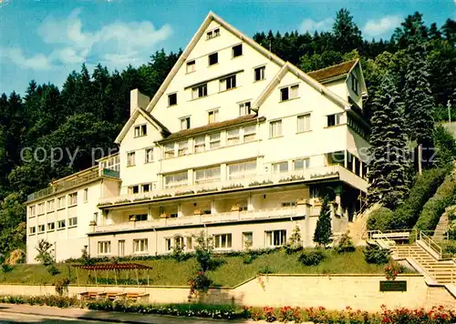 AK / Ansichtskarte Bad_Liebenzell Hugo Schaeffer Haus Kurort im Schwarzwald Bad_Liebenzell