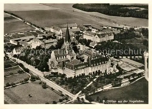 AK / Ansichtskarte St_Ottilien_Eresing Kloster aus der Vogelschau Fliegeraufnahme St_Ottilien_Eresing