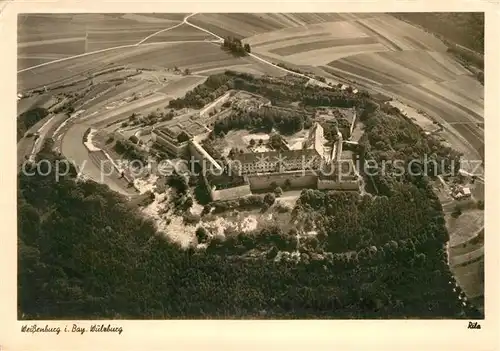 AK / Ansichtskarte Weissenburg_Bayern Festung Wuelzburg Fliegeraufnahme Weissenburg Bayern