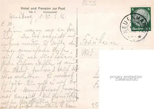 AK / Ansichtskarte Wirsberg Luftkurort im Fichtelgebirge Original Fliegeraufnahme Wirsberg