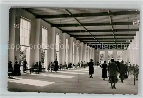 AK / Ansichtskarte Bad_Wiessee Wandelhalle Bad_Wiessee