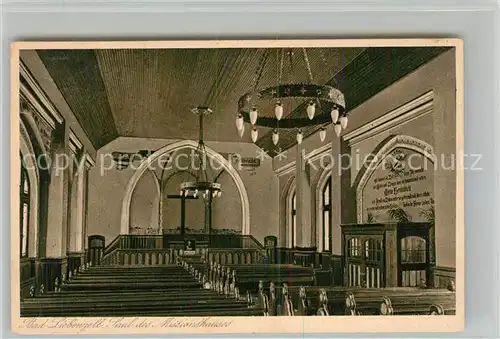 AK / Ansichtskarte Bad_Liebenzell Saal des Missionshauses Kupfertiefdruck Bad_Liebenzell