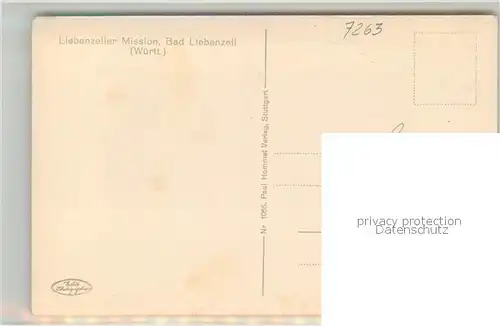 AK / Ansichtskarte Bad_Liebenzell Baumbluete Liebenzeller Mission Landschaftspanorama Bad_Liebenzell