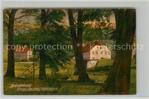 AK / Ansichtskarte Bad_Liebenzell Unteres Bad mit Dependance Bad_Liebenzell