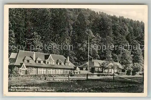 AK / Ansichtskarte Bad_Liebenzell Ferienheim Monbachtal Bad_Liebenzell