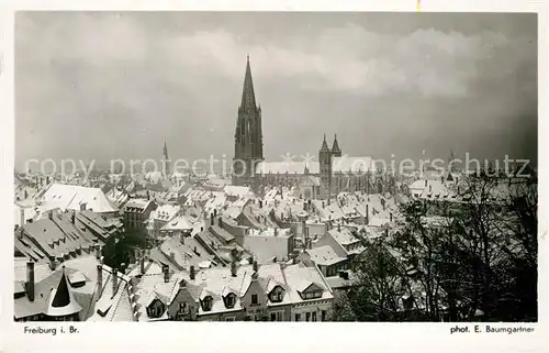 AK / Ansichtskarte Foto_Baumgartner_E._Nr. 8333 Freiburg im Breisgau Muenster  Foto_Baumgartner_E._Nr.