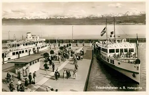 AK / Ansichtskarte Motorschiffe MS Ravensburg Friedrichshafen Bodensee  Motorschiffe