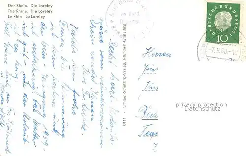 AK / Ansichtskarte Motorschiffe Rhein Loreley  Motorschiffe