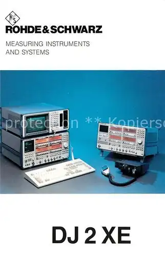 AK / Ansichtskarte Funk Rohde & Schwarz Messgeraete  Funk