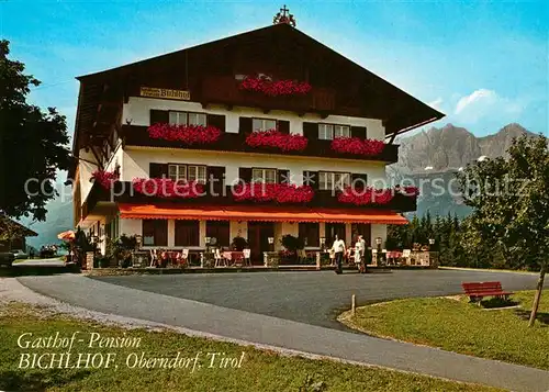 AK / Ansichtskarte Oberndorf_Tirol Gasthof Bichlhof Oberndorf Tirol